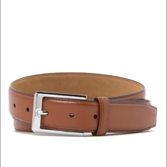 Cole Haan Other - COLE HAAN Leather Feather Edge Belt